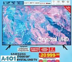 SAMSUNG 58 4K CRYSTAL UHD TV/TELEVİZYON